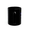 God is in control - 11oz Black Mug