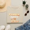 10612232633502507471_2048.jpeg Pumpkin Spice & Jesus T-Shirt | Fall Pumpkin Christian Tee