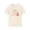 10753159842251352220_2048.jpeg Christmas Wonderful Counselor Mighty God Everlasting Father T-Shirt | Holiday Tree Typography