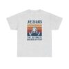 11929890378011648836_2048.jpeg Jesus the Ultimate Deadlifter T-Shirt | Vintage Weightlifting Funny Cross Design Gift for Him