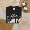 1233867627869015306_2048.jpeg Lead Me to the Rock T-Shirt | Psalm 61 Mountain Faith Tee