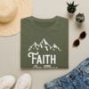 13106050202764879855_2048.jpeg Faith Can Move Mountains T-Shirt | Mountain Graphic Christian Tee