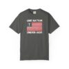 17010186474737217323_2048.jpeg One Nation Under God flag graphic T-Shirt | Christian patriotic tee