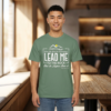 20260903041304-1f1a74dc-2eac-6784-9cbc-d2400e26b4e4.png Lead Me to the Rock T-Shirt | Psalm 61 Mountain Faith Tee