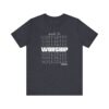 5007105293319390950_2048.jpeg Made to Worship T-Shirt | Psalm 66:4 Christian Faith Tee