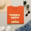 7886257842762372291_2048.jpeg Pumpkin Spice & Jesus T-Shirt | Fall Pumpkin Christian Tee