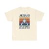 9400308874052219713_2048.jpeg Jesus the Ultimate Deadlifter T-Shirt | Vintage Weightlifting Funny Cross Design Gift for Him
